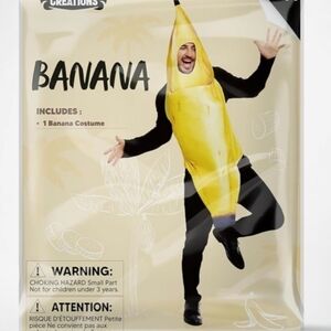 Spooktacular Creations Yellow Banana Costume for Adults